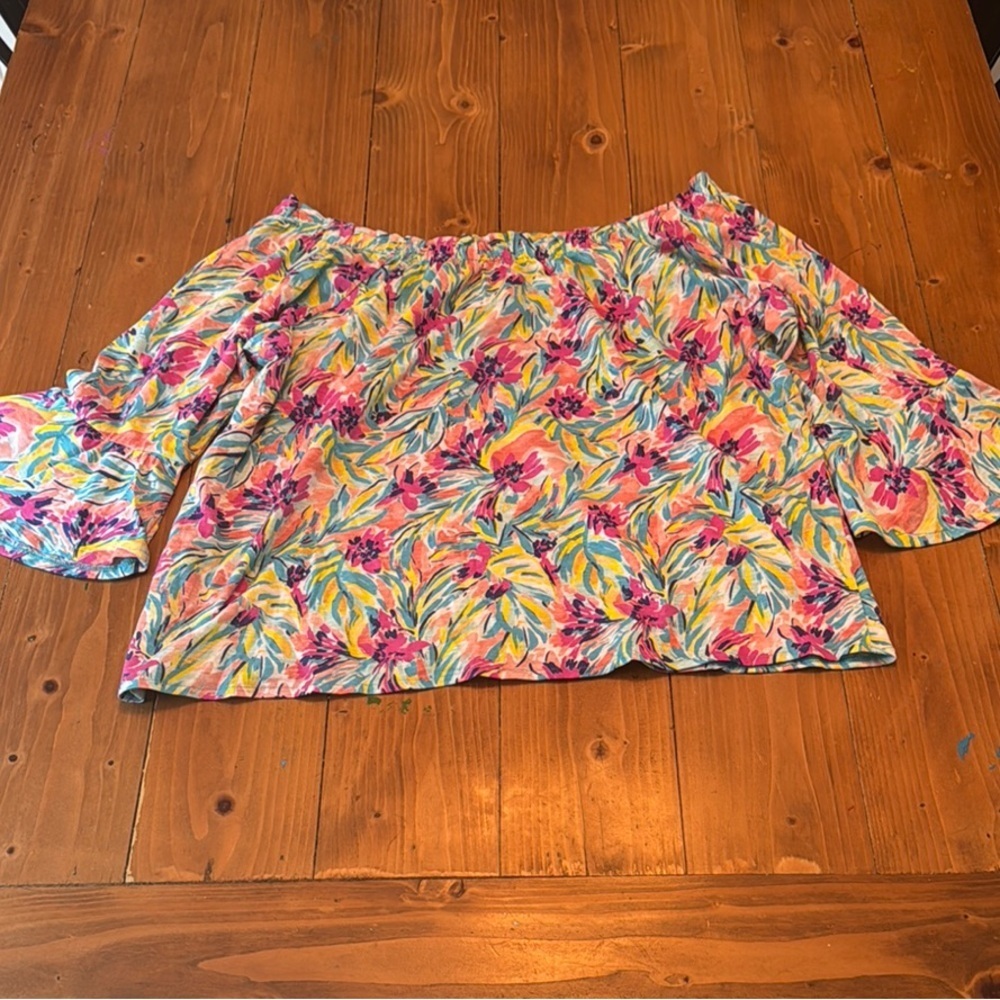 Colorful Floral‎ Patterned Fabric